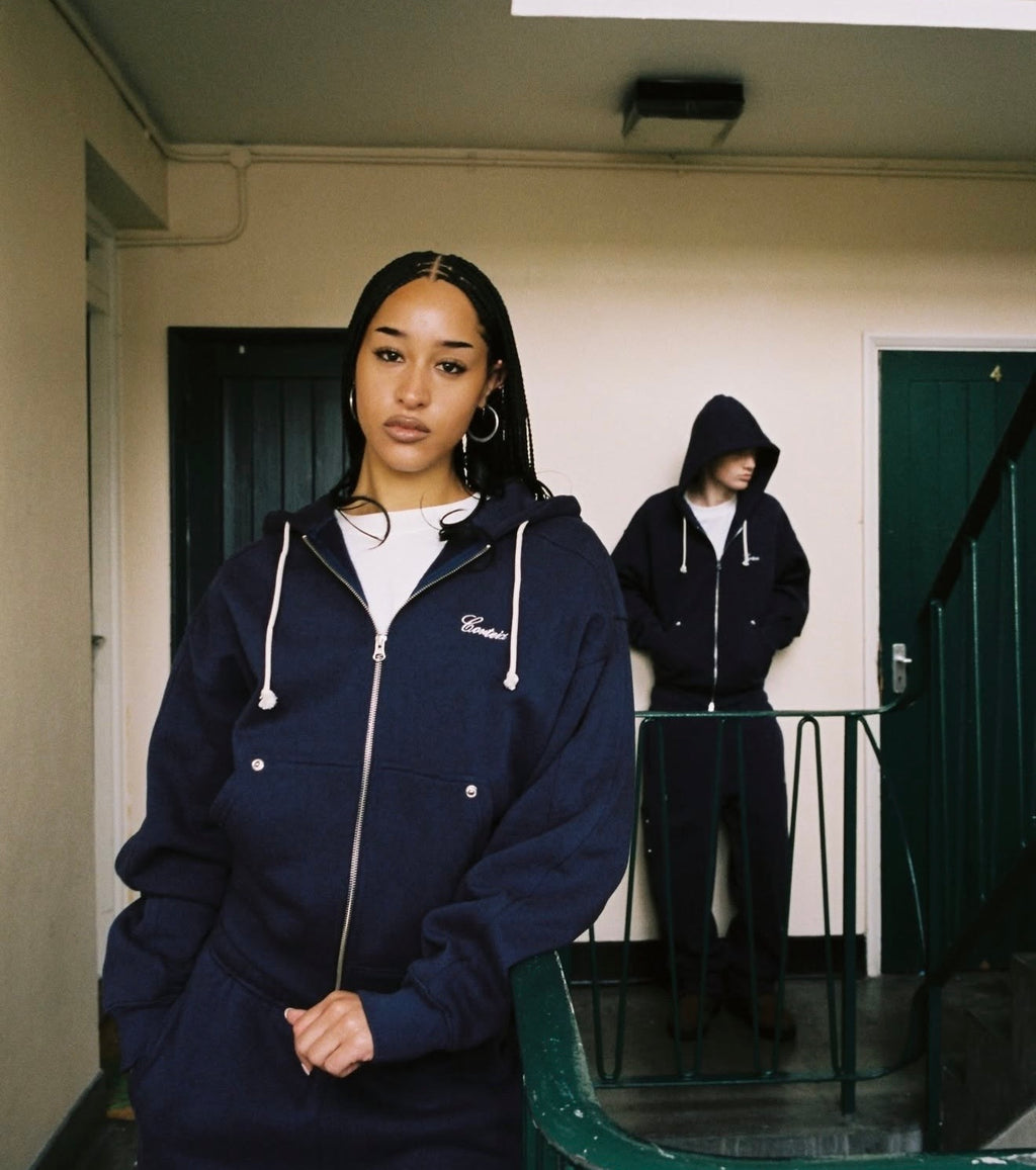 Corteiz Ardwear Work Zip Set Navy35 – Chándal Zip Streetwear Premium | Corteiz Oficial